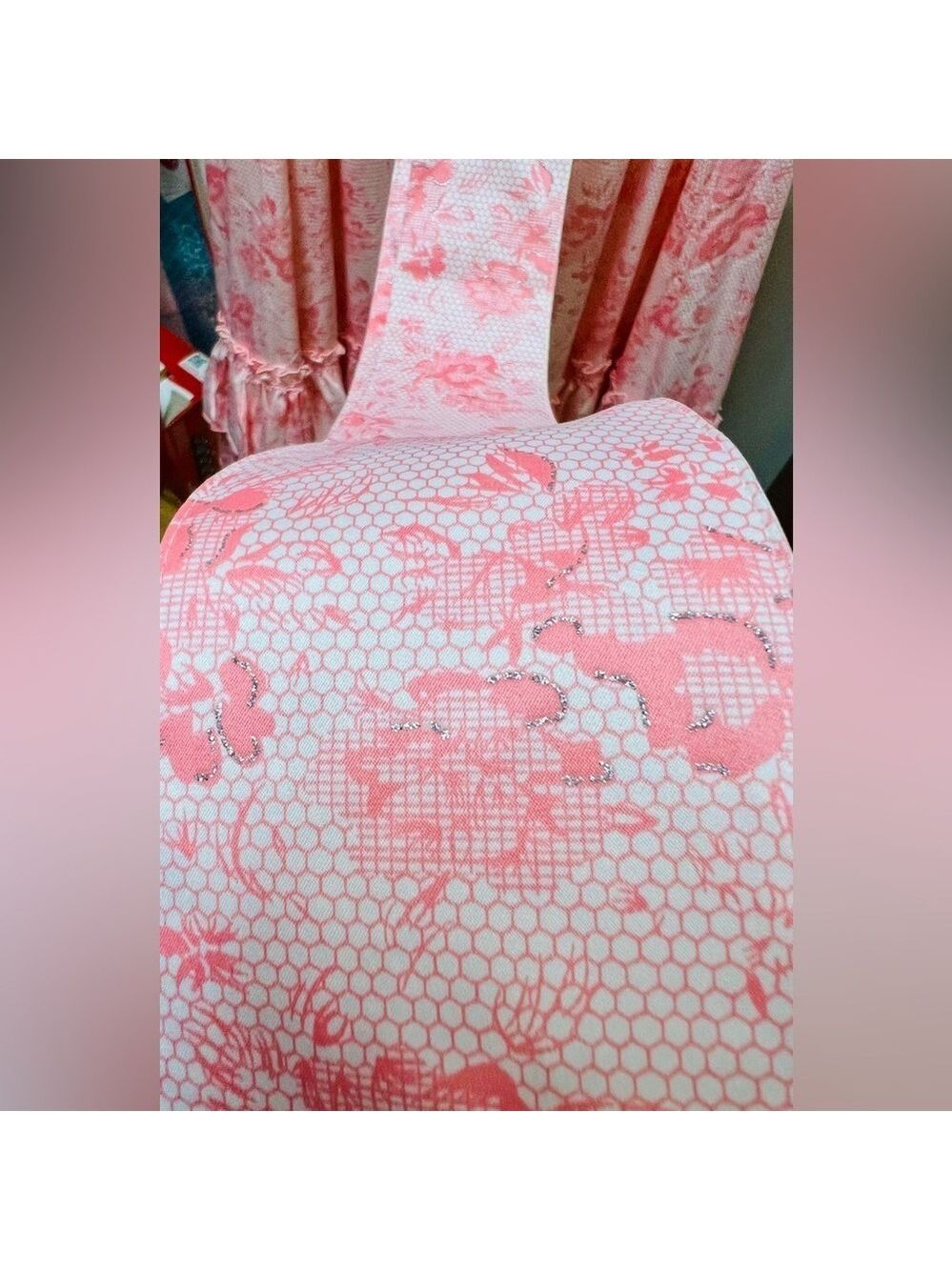 Bodyline Sweet Lolita Pink Floral OP Dress 2L Harajuku J-Fashion Kawaii 2011 New - Picture 12 of 16